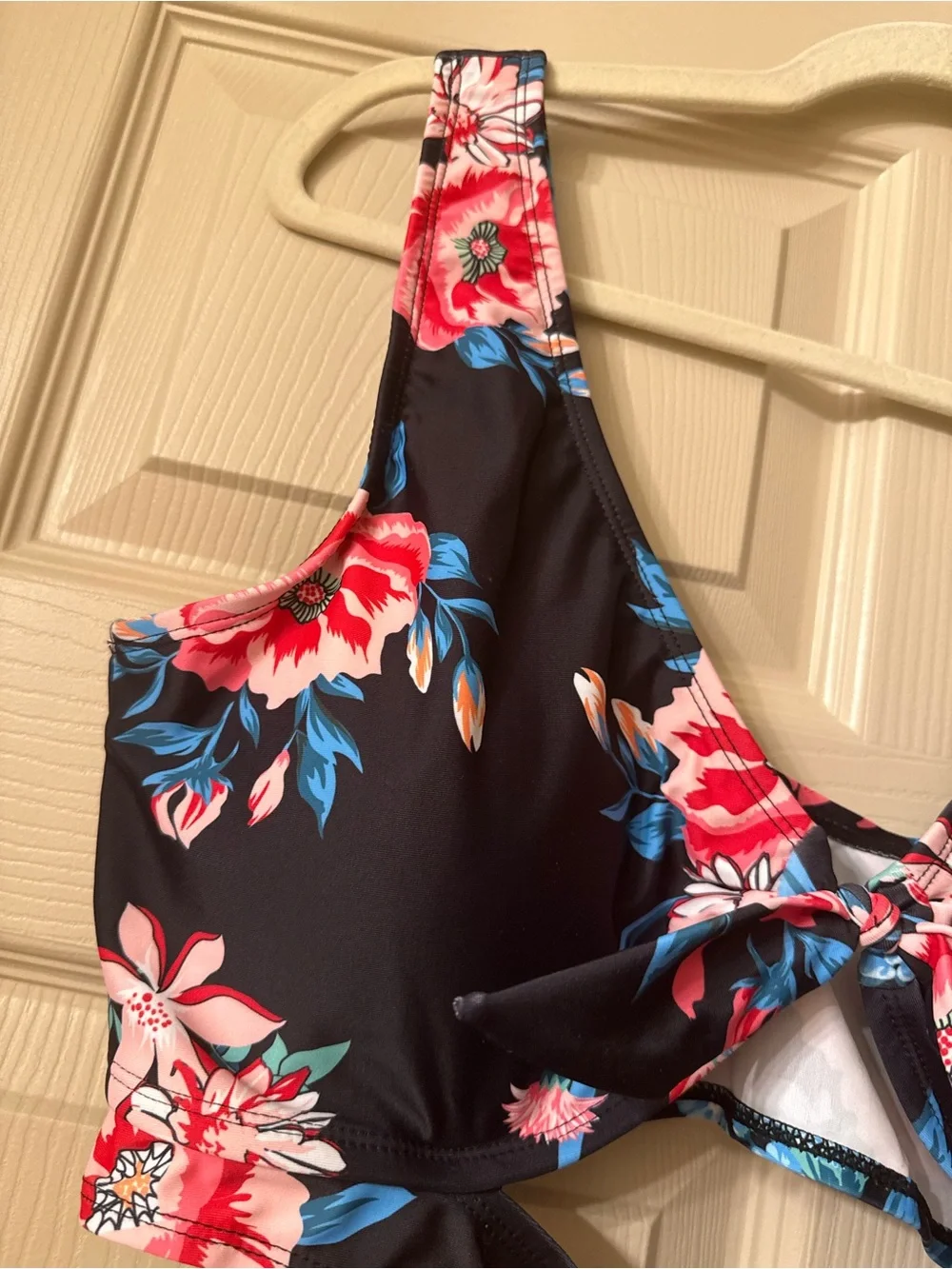 NWOT Tropical Floral Bikini High Rise Swimsuit Set US 16 / XL / Plus Size